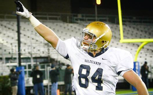 TE Brian O’Neill Completes Epic Senior Year