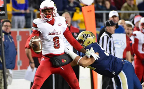 Pitt Outlasts Louisville, 45-34