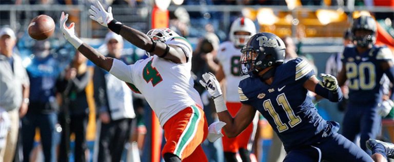 2017 Pitt 24 Miami 14 - ACC Football