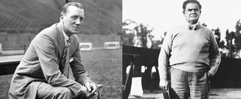 Pop Warner - Jock Sutherland - Pitt Panthers Football - Head Coaches