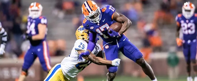 Clemson 52 Pitt 17 in 2020