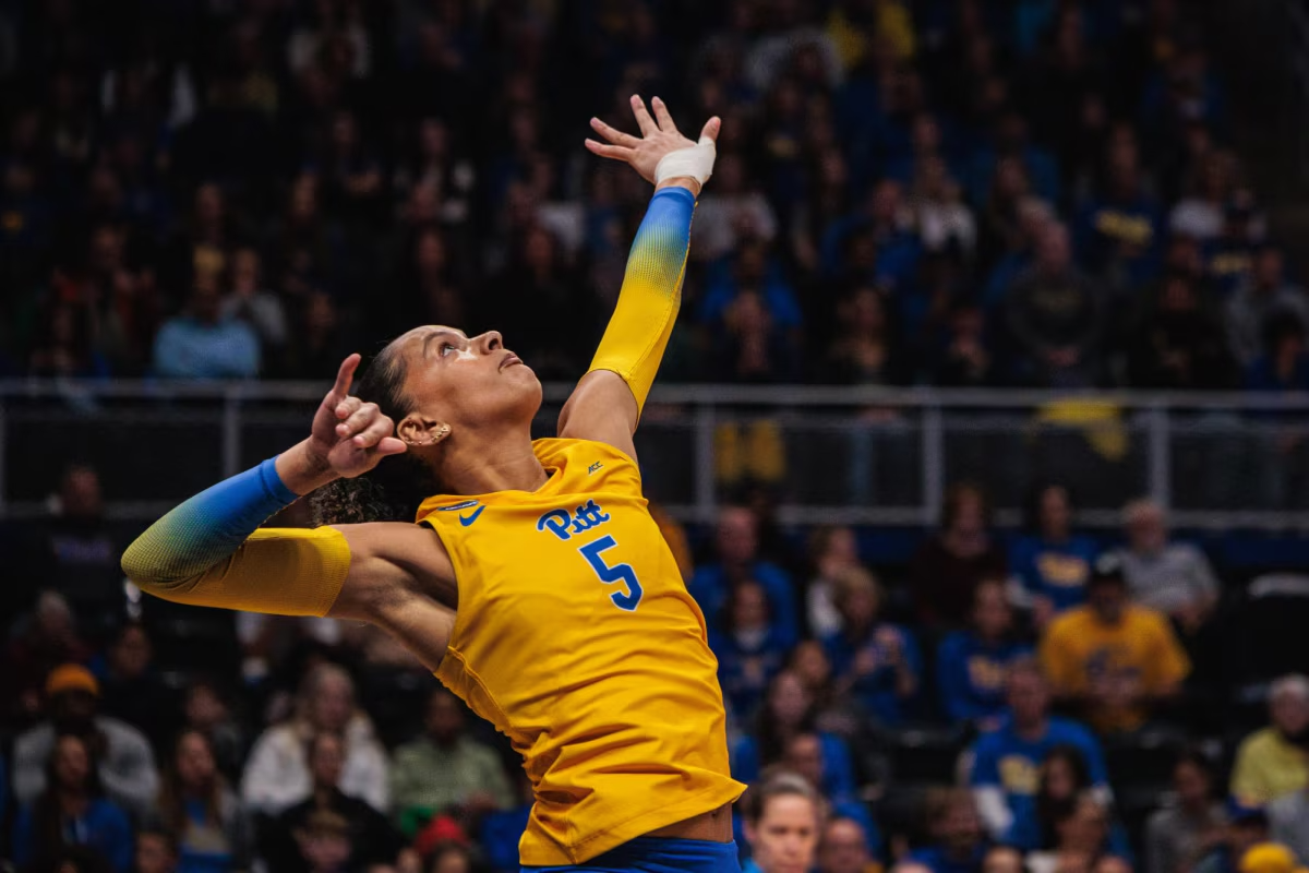 Pitt Legend Outside Hitter - Olivia Babcock Volleyball