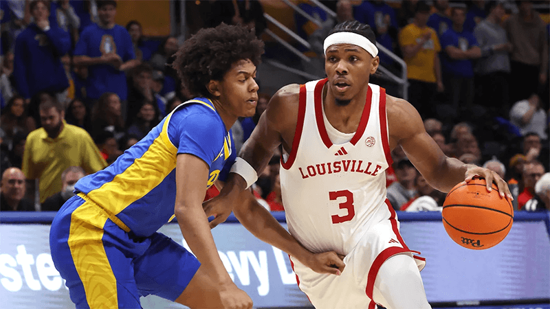 2026 Pitt Panthers vs Louisville Cardinals Men's Basketball NCAA