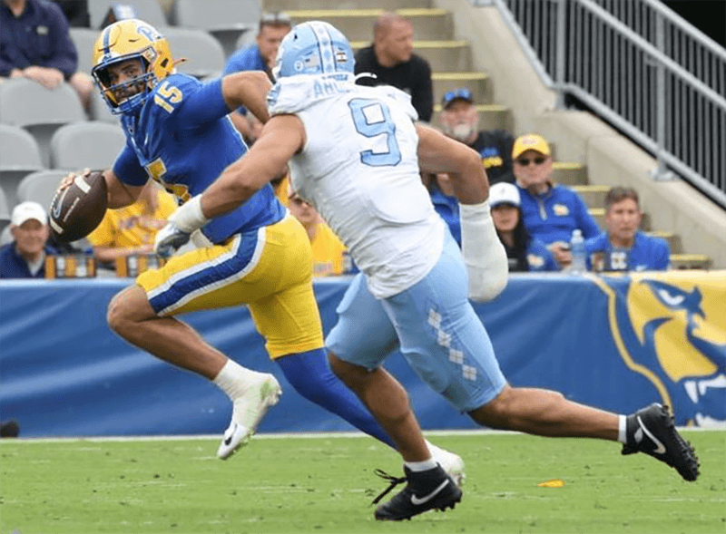 2026 Pitt QB Holden Geriner vs North Carolina